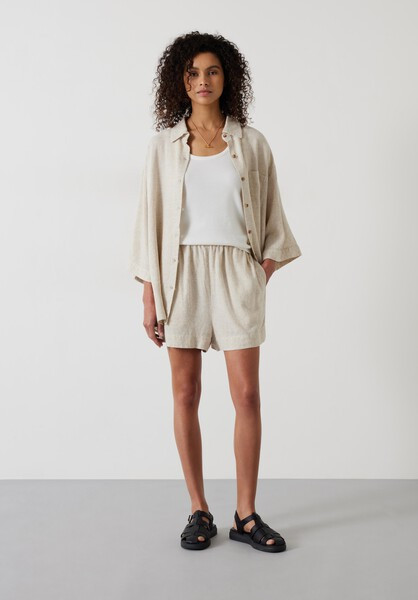 Lana Linen Blend Shorts | Hush UK