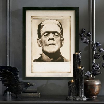 Framed Frankenstein Wall Art | Grandin Road