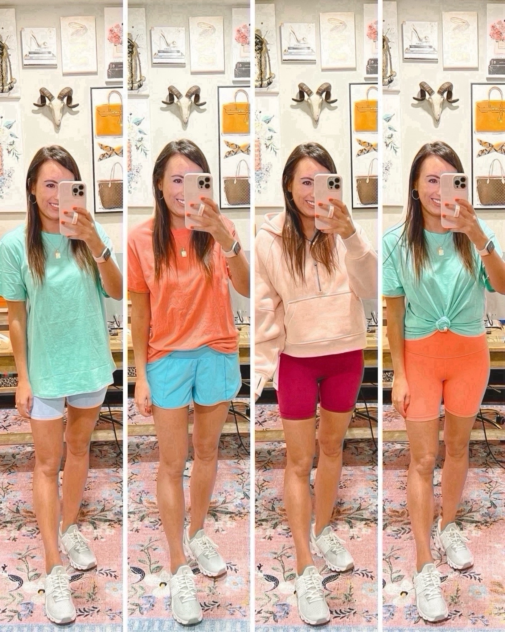 Lululemon try on - size 6 in hotty hot shorts and wunder train shorts, size 4 in align shorts, size 6 in all yours tees
 



#LTKStyleTip #LTKSeasonal #LTKFitness