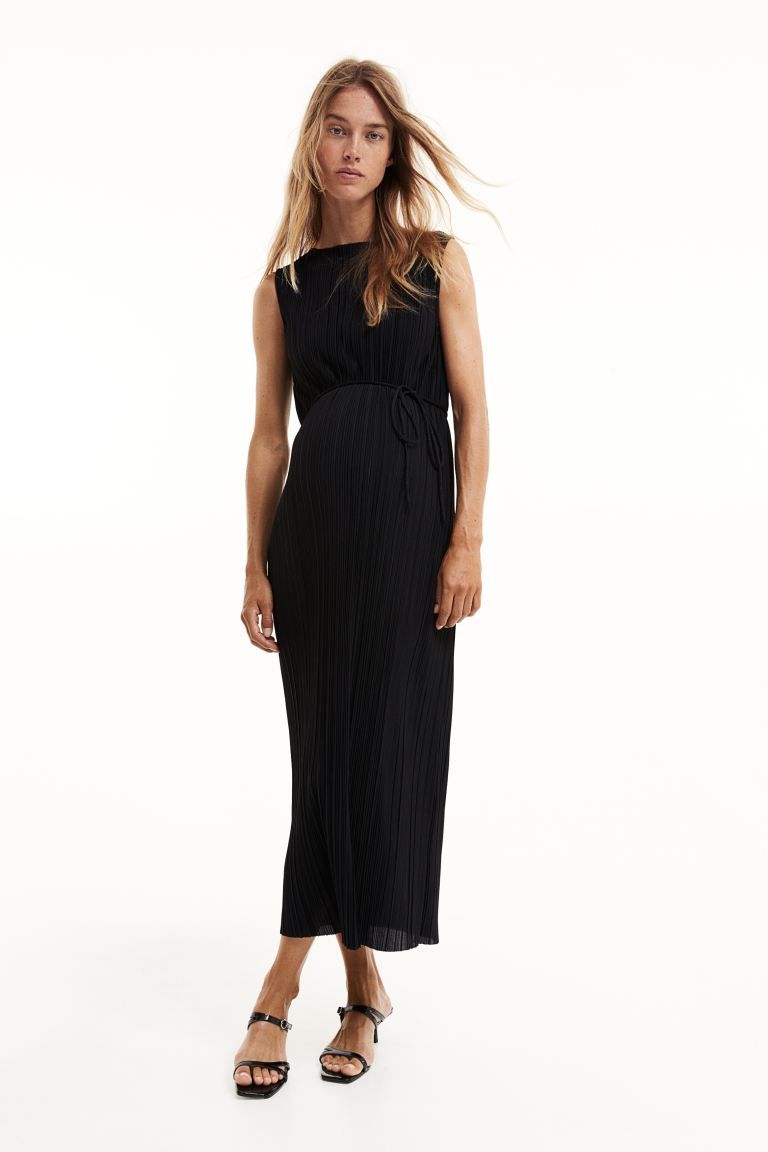 MAMA Pleated Jersey Dress | H&M (US + CA)