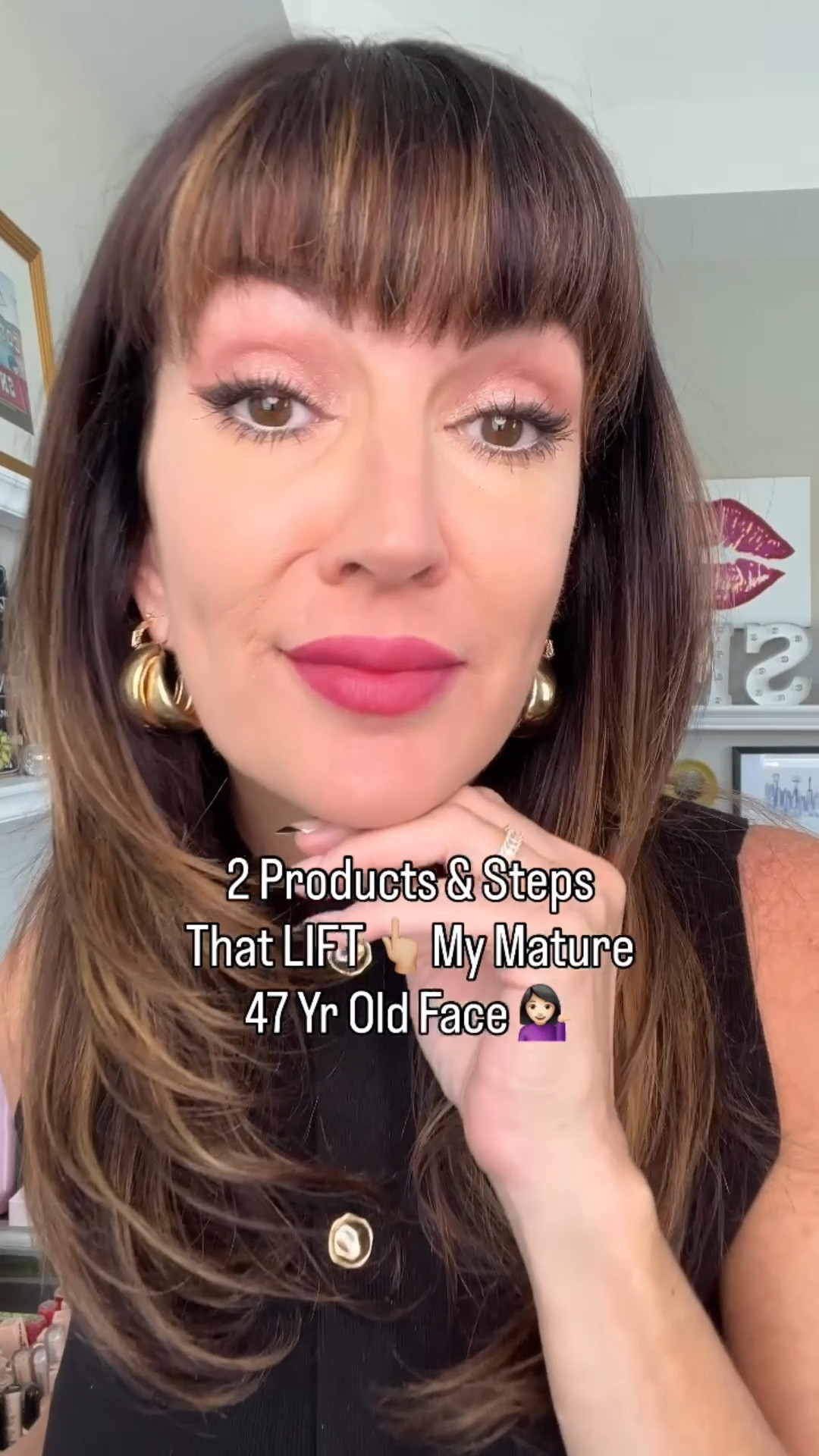 2 steps make a world of difference in the best way!! // blush shade :  perfect pink - bronze shade : light medium - lipstick shade : wild at heart 

#LTKFindsUnder50 #LTKBeauty #LTKOver40