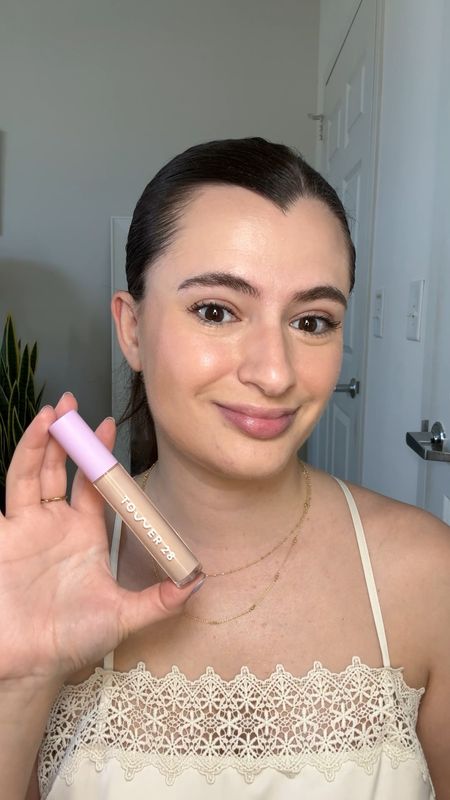 The concealer of the SUMMER ☀️🩷 say hello to your new best friend: the Tower28 Swipe Serum Concealer.

I have been wanting a new concealer and I bought this during the Sephora spring sale and it did not disappoint.

Key features:
⭐️ Medium-buildable coverage
⛸️ Glides on like a serum
🌈 Comes in 20 shades 
💦 Made with hyaluronic acid

Love that it covers both under eye circles and blemishes! Usually I find a concealer is better at one of those things so this is literally a win-win.

I’m wearing shade 4.0 DTLA ✨ Would you try this? 

#LTKBeauty #LTKFindsUnder50 #LTKVideo