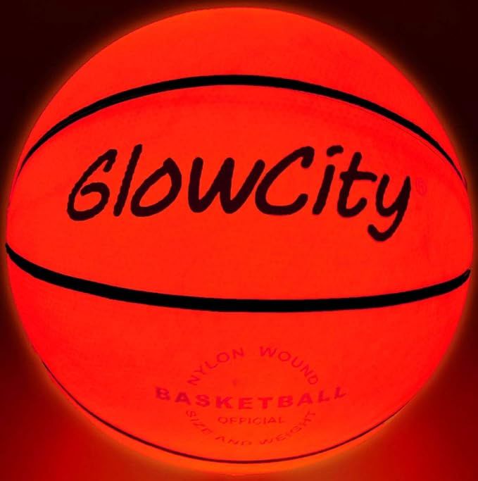 GlowCity LED Light-Up Basketball – Size 5, 27.5 inch, Ideal for Youth & Pre-Teen Night Games ... | Amazon (US)