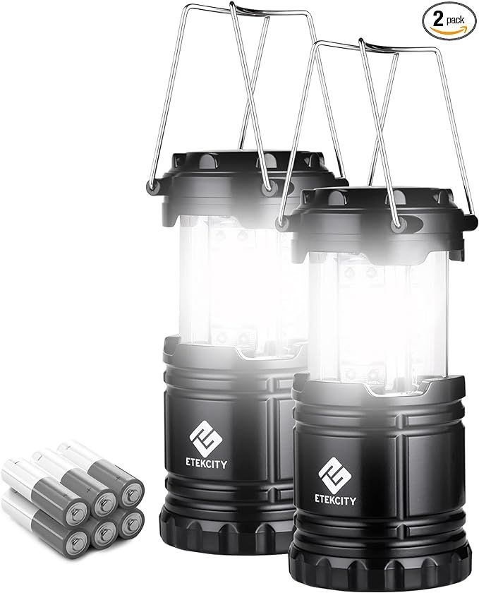 Etekcity Lantern Camping Essentials Lights, Led Flashlight for Power Outages, Tent Lights for Eme... | Amazon (US)