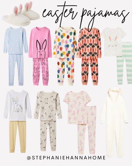 Cute Easter Pajamas and Slippers for Kids, prefect for their Easter Baskets

#LTKSeasonal #LTKkids #LTKSpringSale