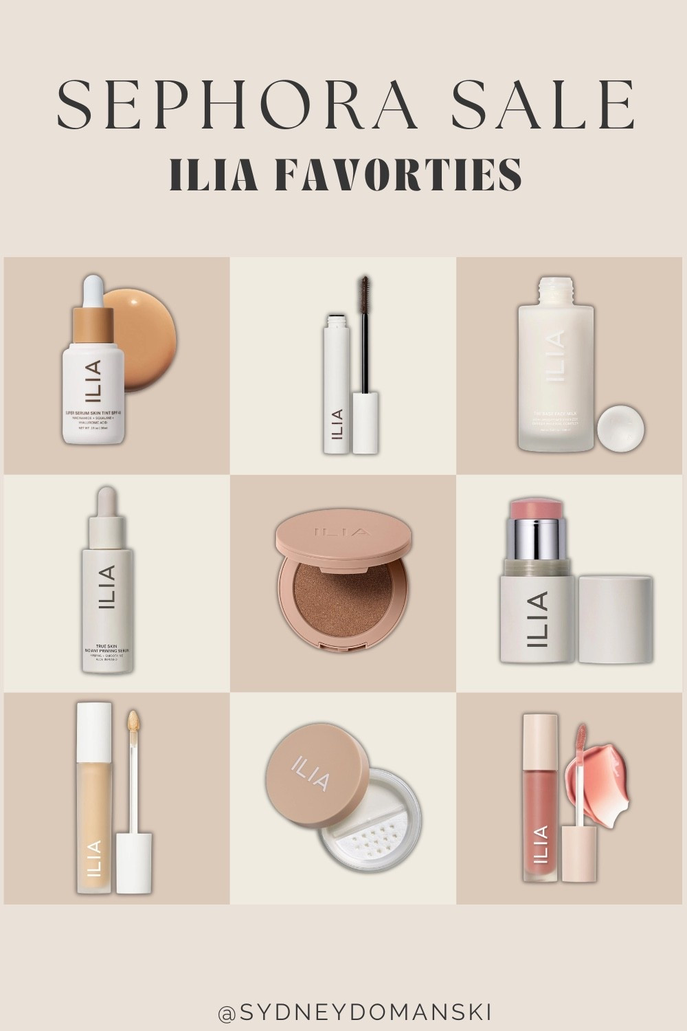 All of my Ilia favorites are on sale at the Sephora Sale this week!! Grab a  skin tint or my favorite base face milk! 

#sephorasale #ilia #iliamakeup #makeuproutine #beautytips 

#LTKBeauty #LTKmorningroutine #LTKSaleAlert