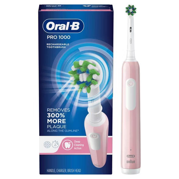 Oral-B Pro Crossaction 1000 Rechargeable Electric Toothbrush | Target