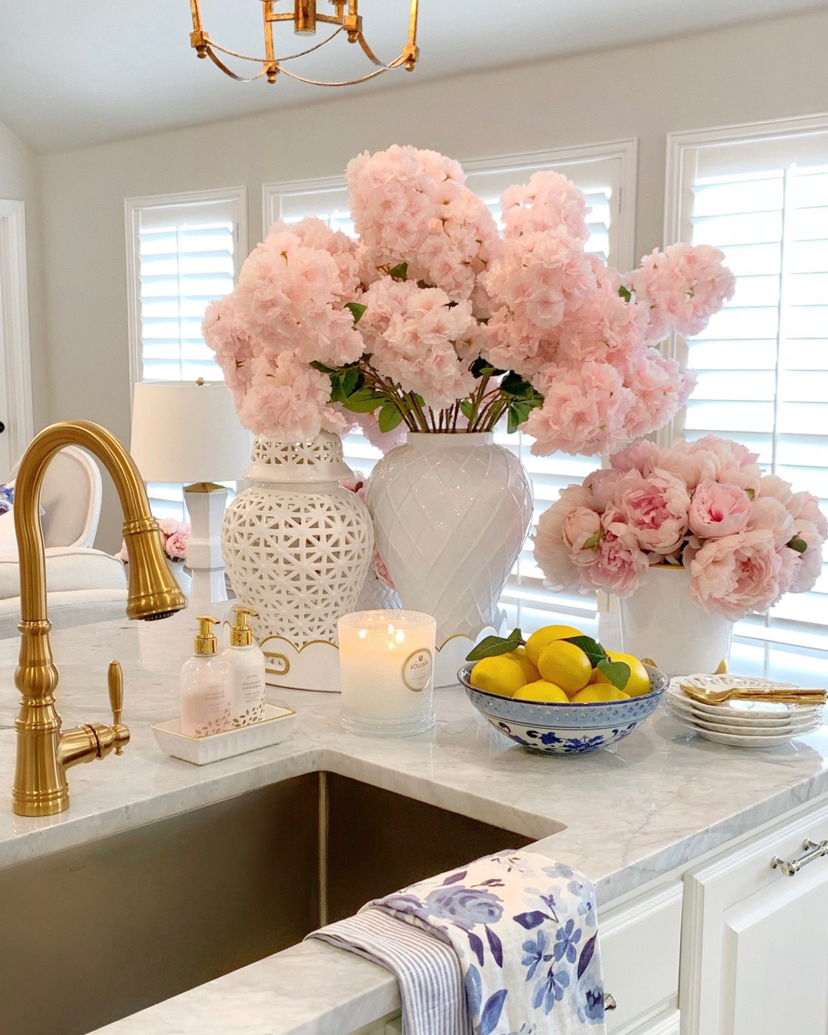 Summer kitchen styling - linking  this under $20 blue and white bowl  💙

#LTKSaleAlert #LTKStyleTip #LTKHome