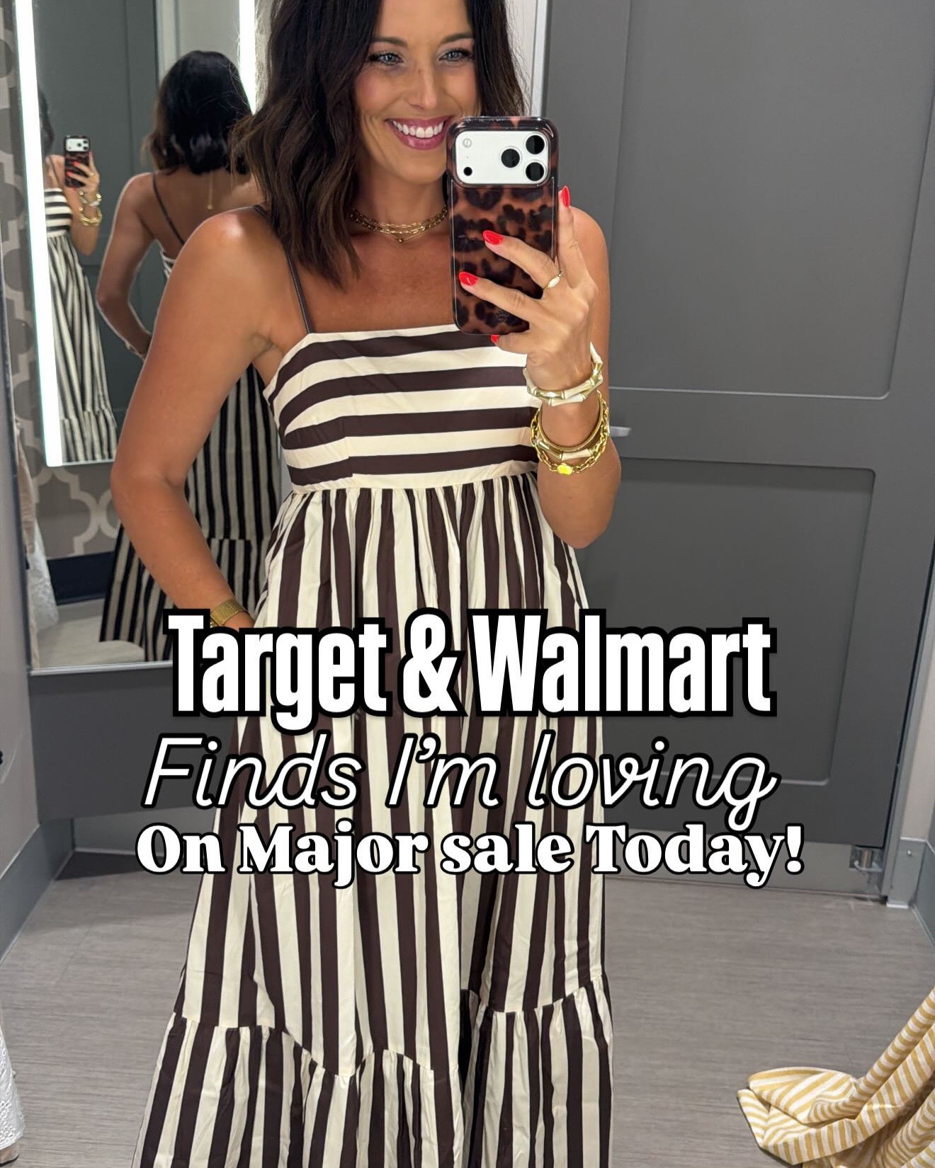TARGET & Walmart FINDS THAT ARE WAY TOO GOOD👏🎯
The best part is they are all up to 40% off today!! Perfect time to stock up and save!

I’m 5’2 128 lbs sizing is on each photo!

You can shop these finds and more on my 
@shop.ltk 

#targetstyles  gingham dress, maxi dress , target new arrivals, target haul , Anthro look for less, butter yellow, summer outfits, polka dot shorts, linen wide leg pants , anthro style, 4th of July  Day Americana outfits  red dress, navy blue neutral outfit

#LTKSaleAlert #LTKPetite