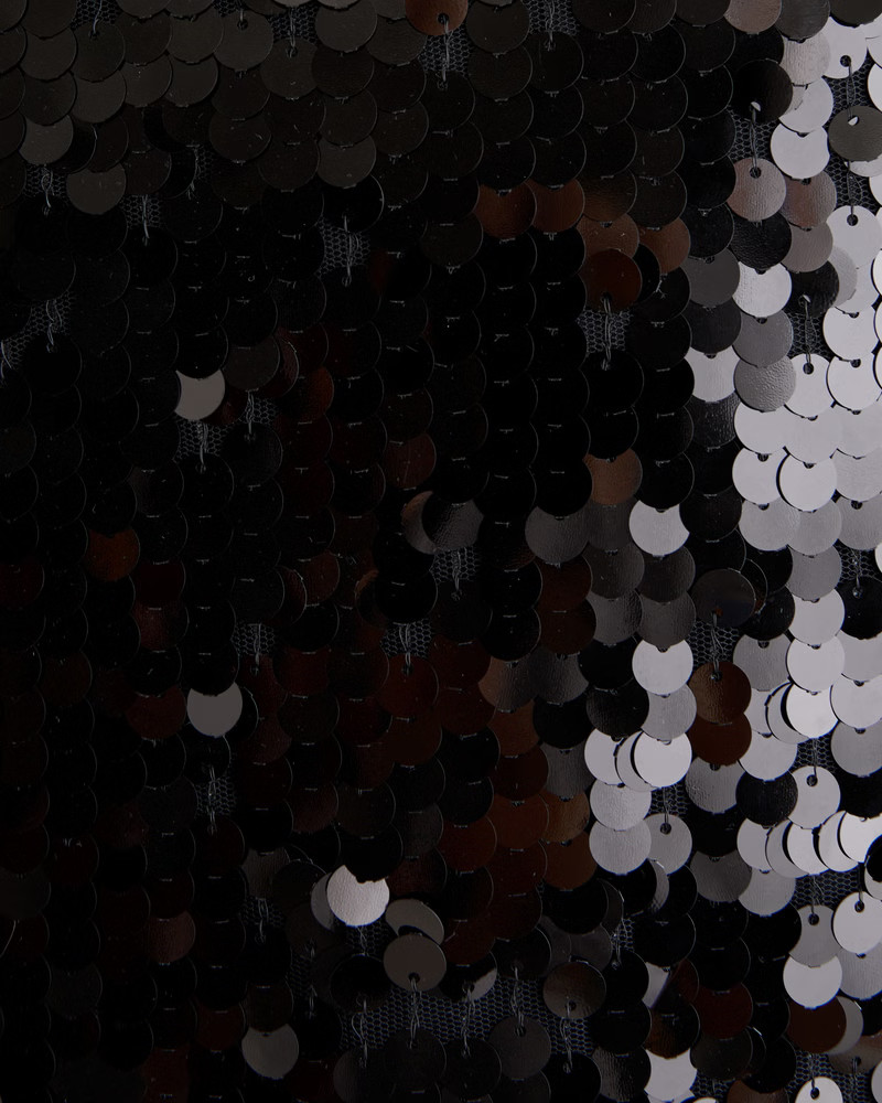 Sequin Squareneck Mini Dress | Abercrombie & Fitch (US)