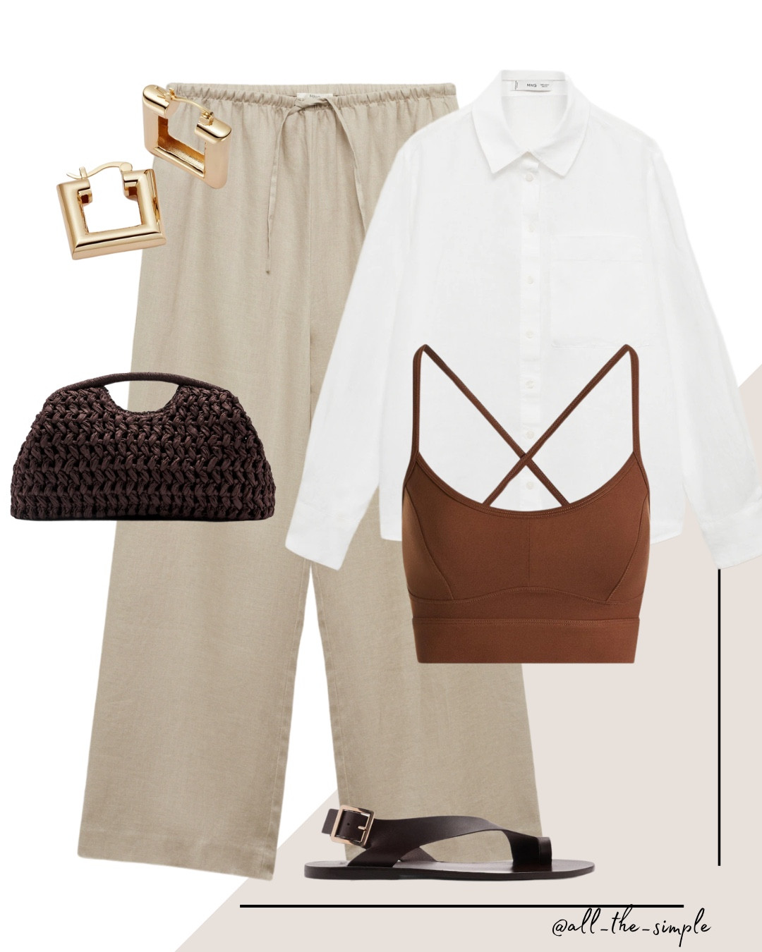 4 outfits with linen trousers.

#LTKsummer #LTKuk #LTKspring