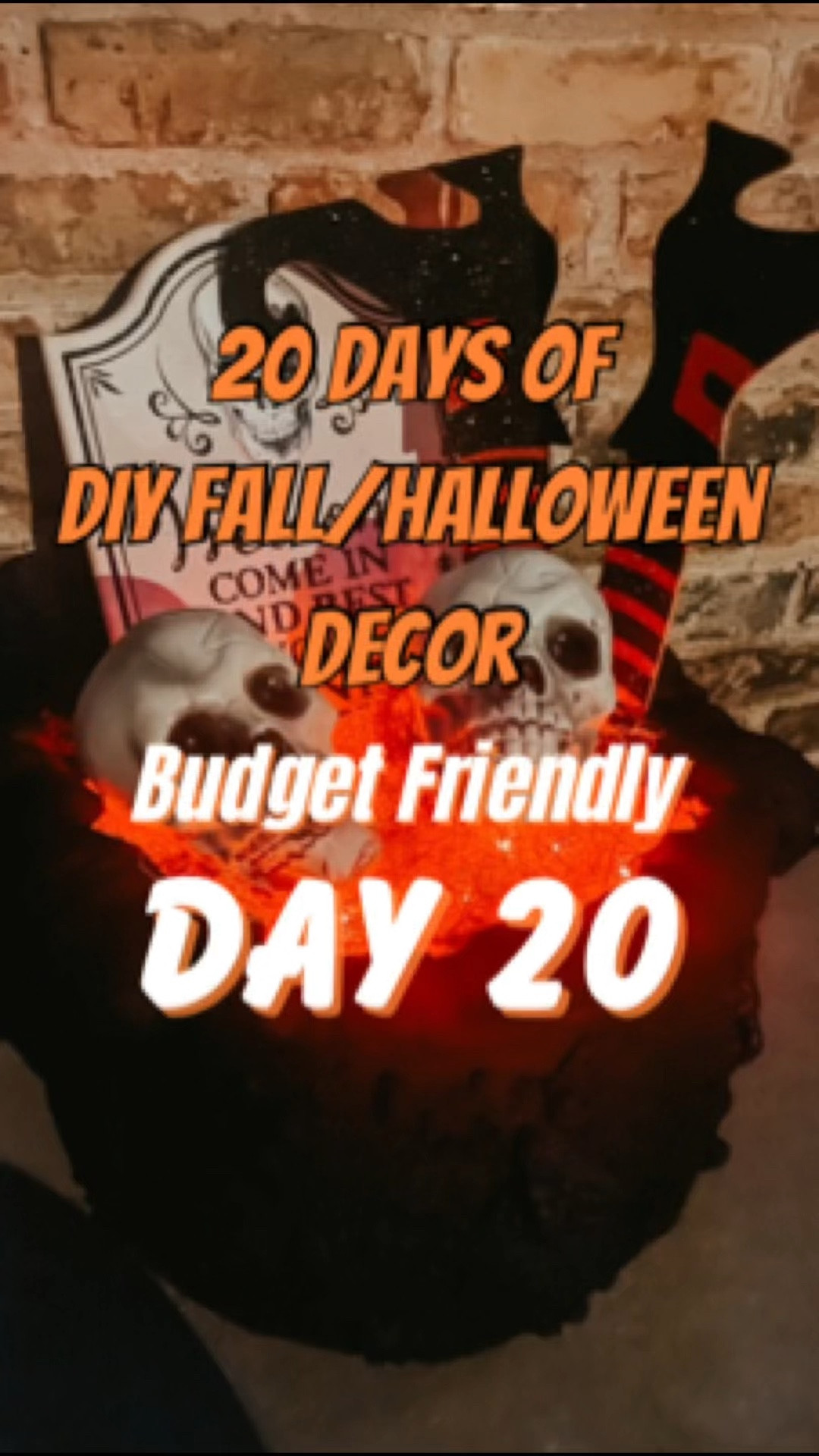Day 20!! 

#halloweendecor #halloweendiy

#LTKHome #LTKSeasonal #LTKHalloween