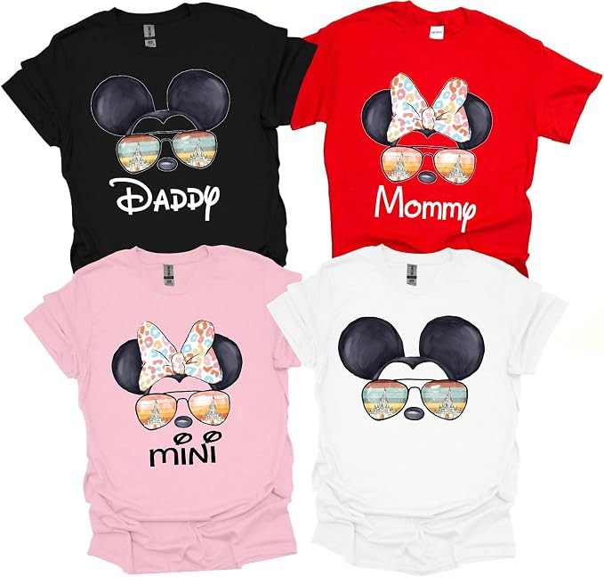 Family Bound Custom Shirts, Family Matching Shirts, Mama Mini Shirts, Travel Family Custom | Amazon (US)