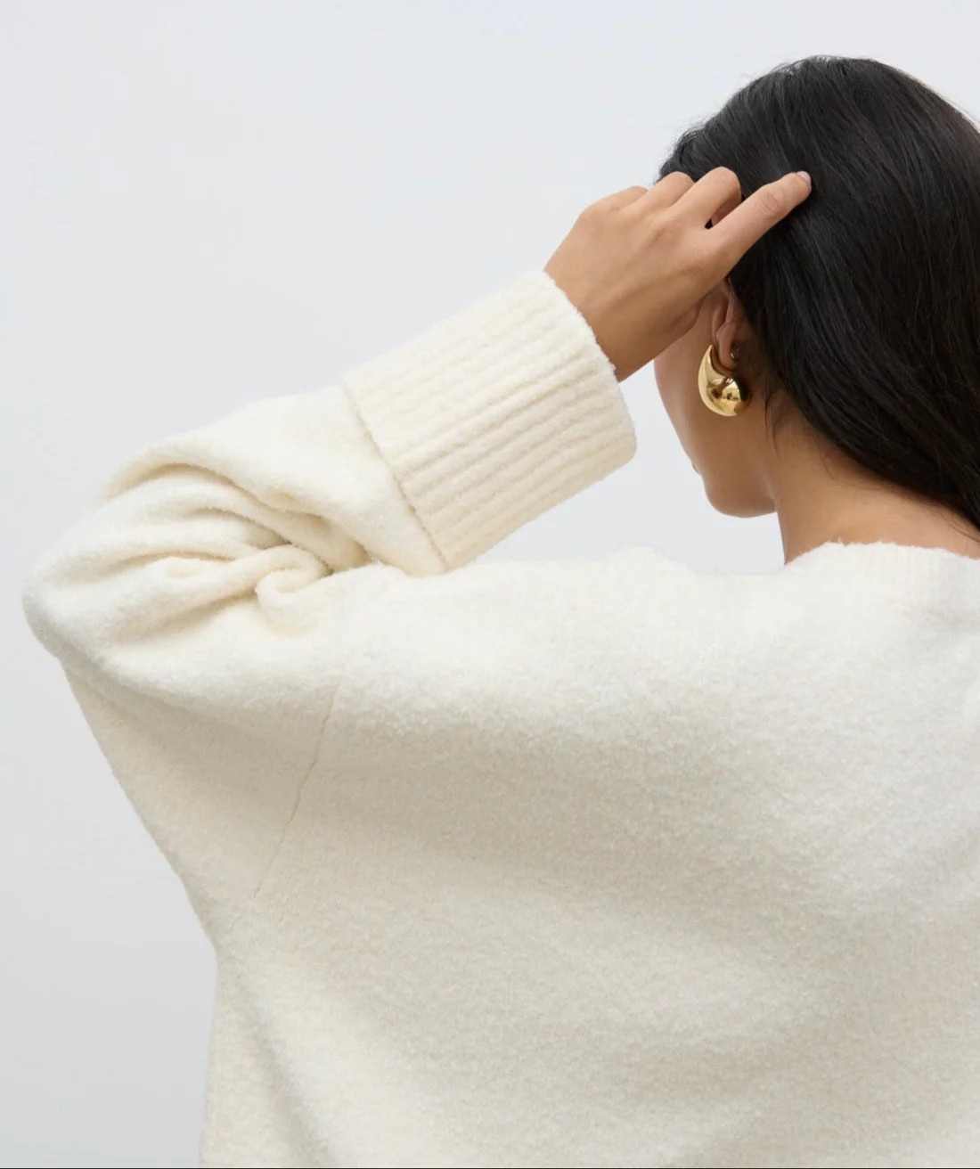 Camille Oversized Borg Jumper | Pretty Lavish (UK)