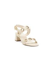 made in brazil hand leather milan heeled sandals | TJ Maxx