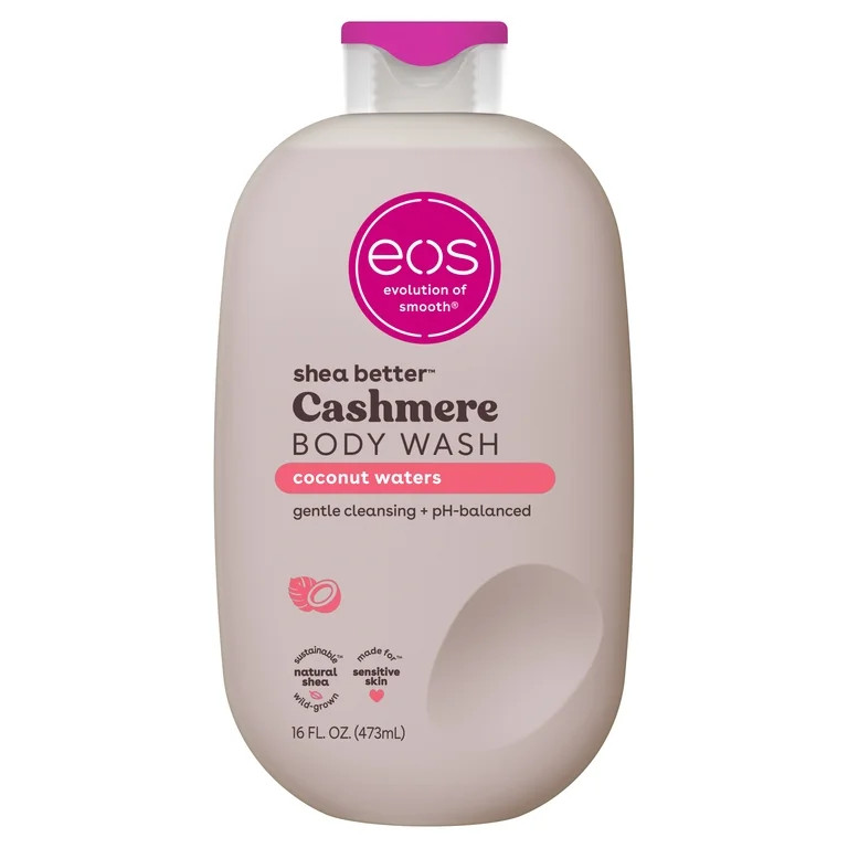 eos Shea Better Cashmere Body Wash - Coconut Waters , Creamy Gel Formula, 16 fl oz. | Walmart (US)
