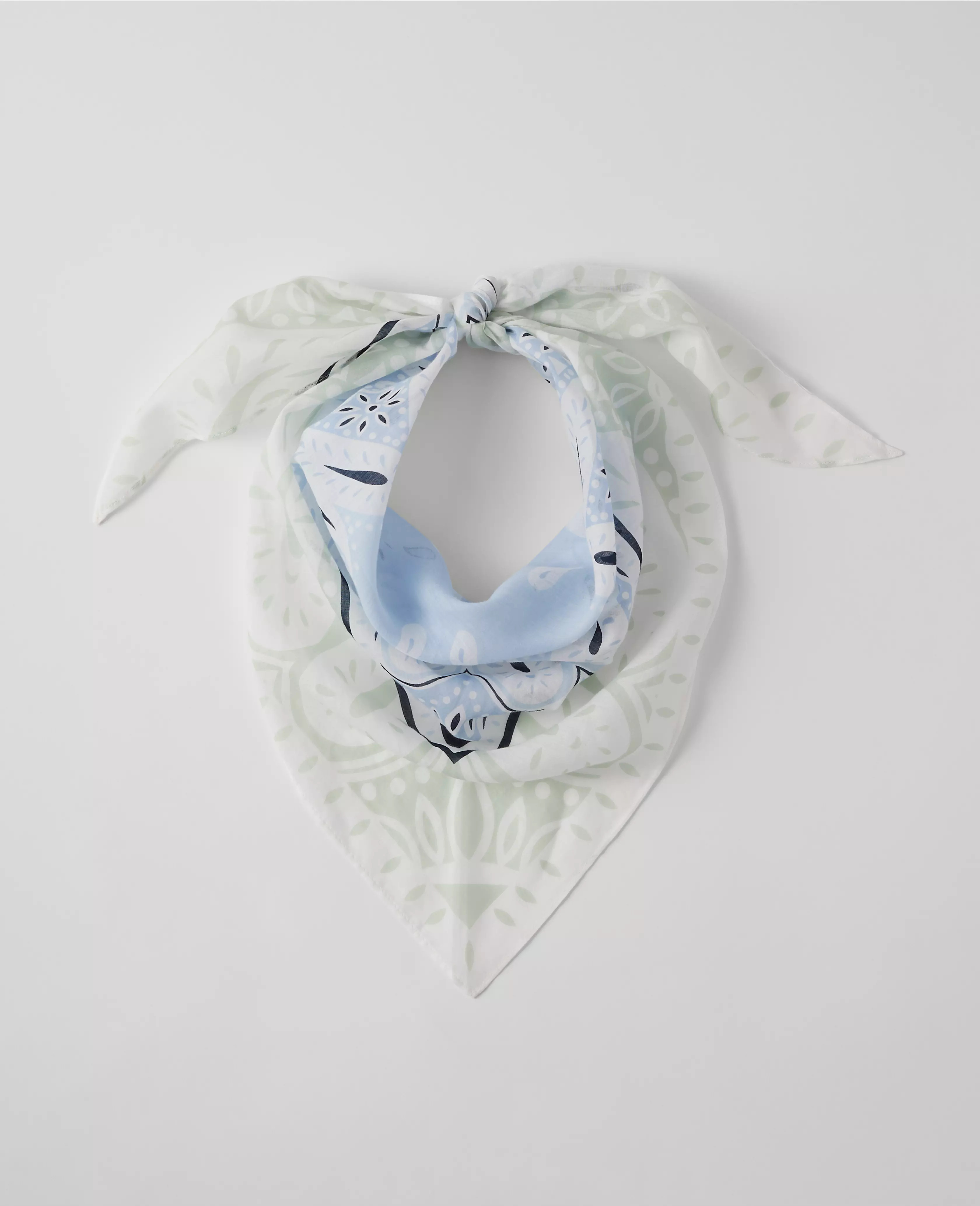 Weekend Collection Paisley Triangle Scarf | Ann Taylor