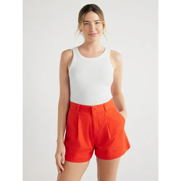 Free Assembly Women’s Cut Away Tank Top, Sizes XS-XXL - Walmart.com | Walmart (US)