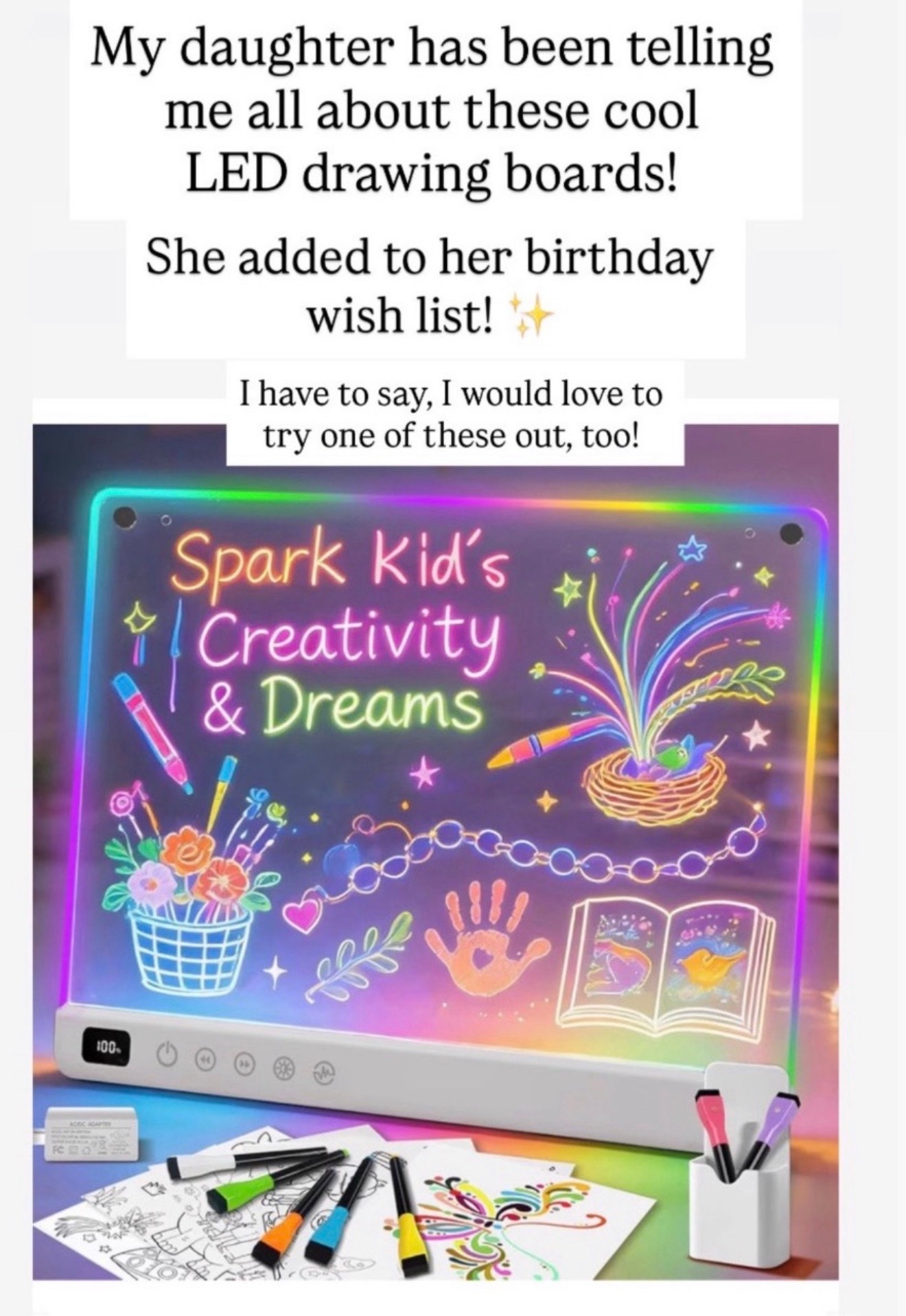 The coolest LED BOARD for kids!! I just love these!!

#LTKKids