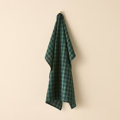Flour Sack Towel Green Gingham - Hearth & Hand™ with Magnolia | Target