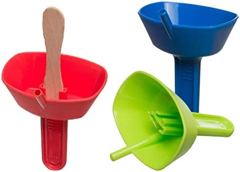 Relaxus (3-Pack) Drip Free Popsicle Holder - Mess Free Frozen Treats Holder with Straw | Amazon (US)