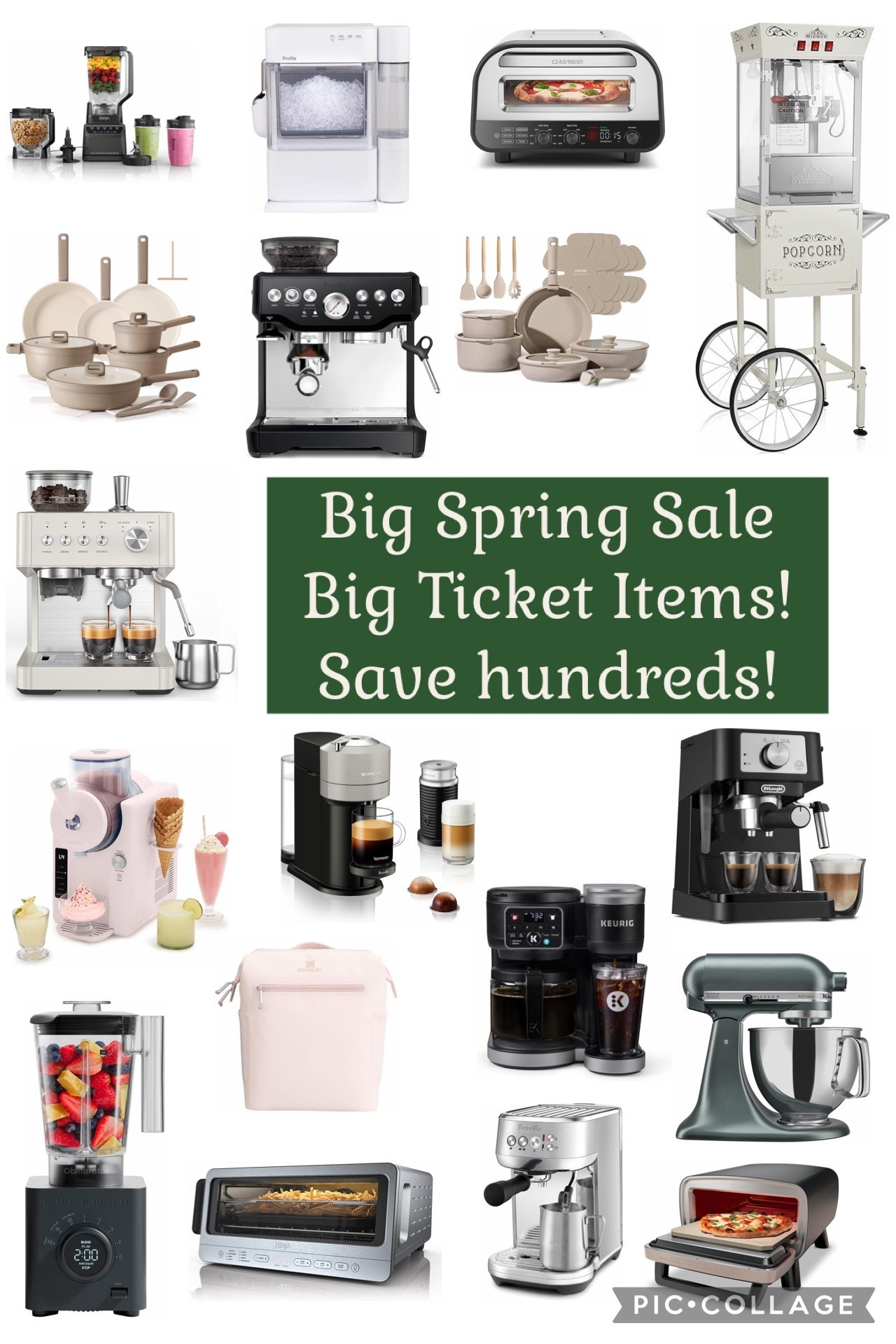 Amazon BIG SPRING SALE high ticket items KITCHEN!

Coffee machine espresso ice cream maker blender pots pans cooking popcorn machine kurig mixer indoor pizza maker kitchen aid gift idea 

#LTKHome #LTKSaleAlert #LTKdayinmylife