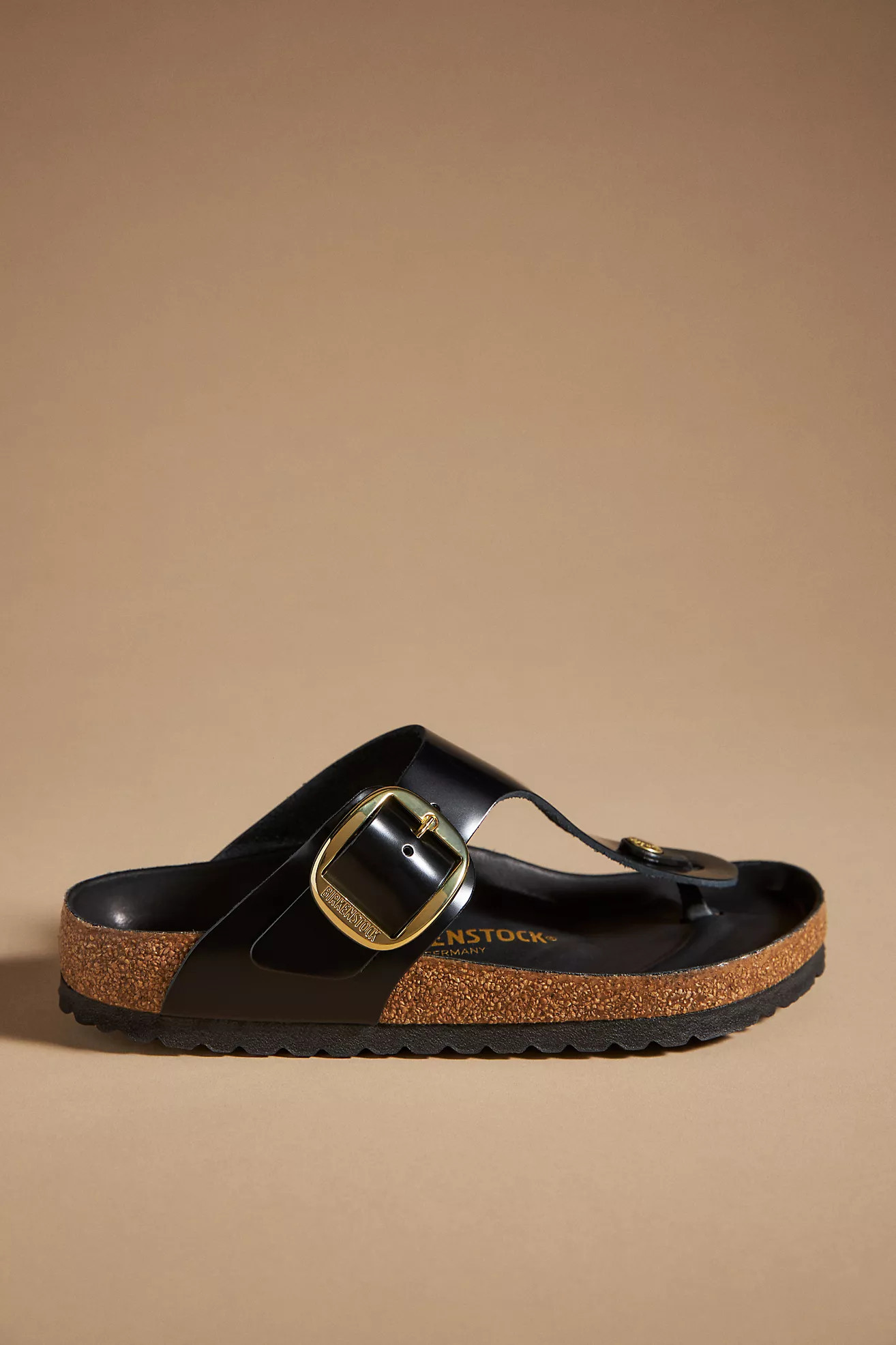 Birkenstock Gizeh Big Buckle High Shine Sandals | Anthropologie (US)