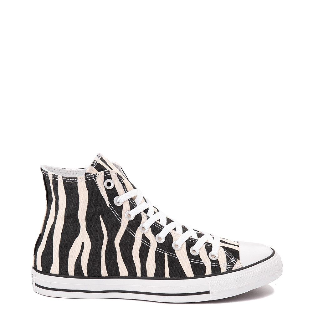 Converse Chuck Taylor All Star Hi Zebra Sneaker - Black / White | Journeys