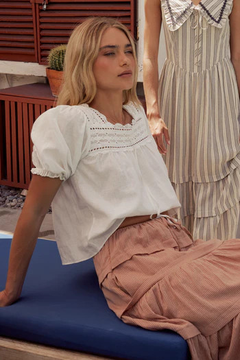 Tatum Lace Blouse | Böhme US