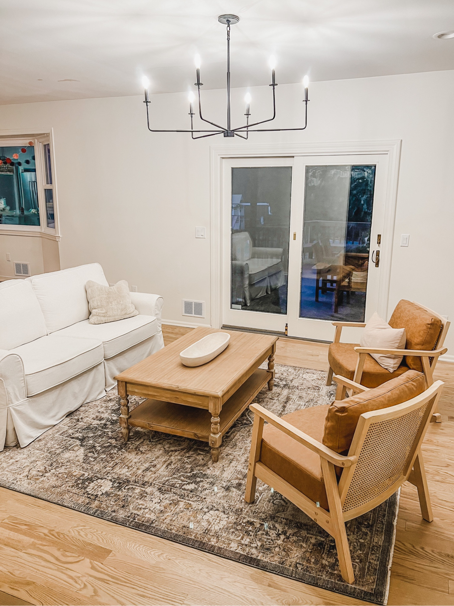 Chandelier on sale. Living room refresh. Neutral decor. 

#LTKhome #LTKsalealert