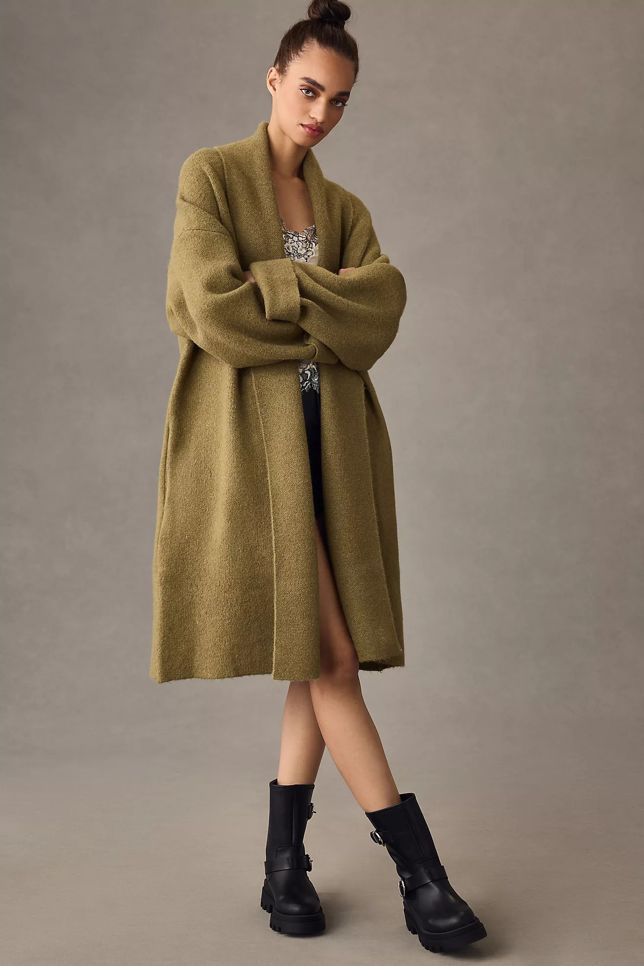 The Mariel Longline Cardigan Sweater | Anthropologie (US)