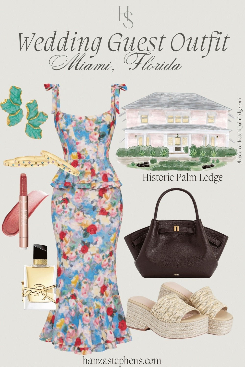 Miami wedding guest outfit 