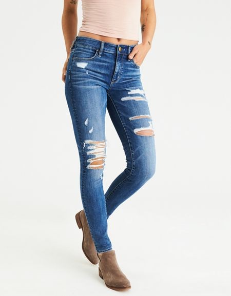 AE Denim X High-Waisted Jegging | American Eagle Outfitters (US & CA)
