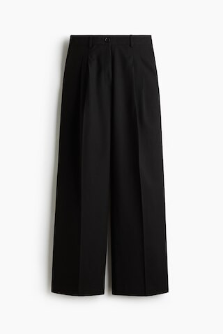 H & M - Wide tailored trousers - Black | H&M (UK, MY, IN, SG, PH, TW, HK)
