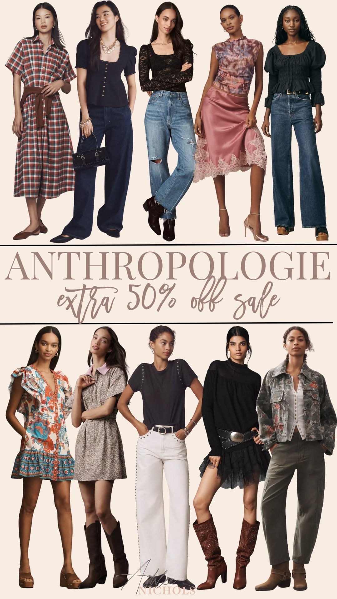 Extra 50% off Anthropologie sale!

Plaid dress, farm Rio dress, fall jacket, black sweater

#LTKSeasonal #LTKStyleTip #LTKSaleAlert
