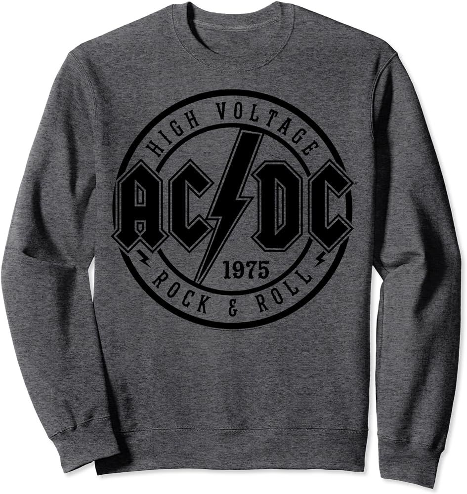 AC/DC - Rock & Roll Sweatshirt | Amazon (US)
