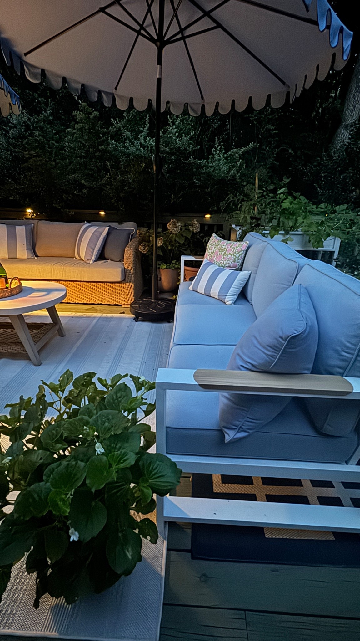 My outdoor sofas from @birchlane really make this the summertime hub of our home  

#LTKHome