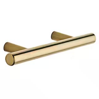 3 in. (76 mm) Champagne Bronze Cabinet Drawer Bar Pull | The Home Depot