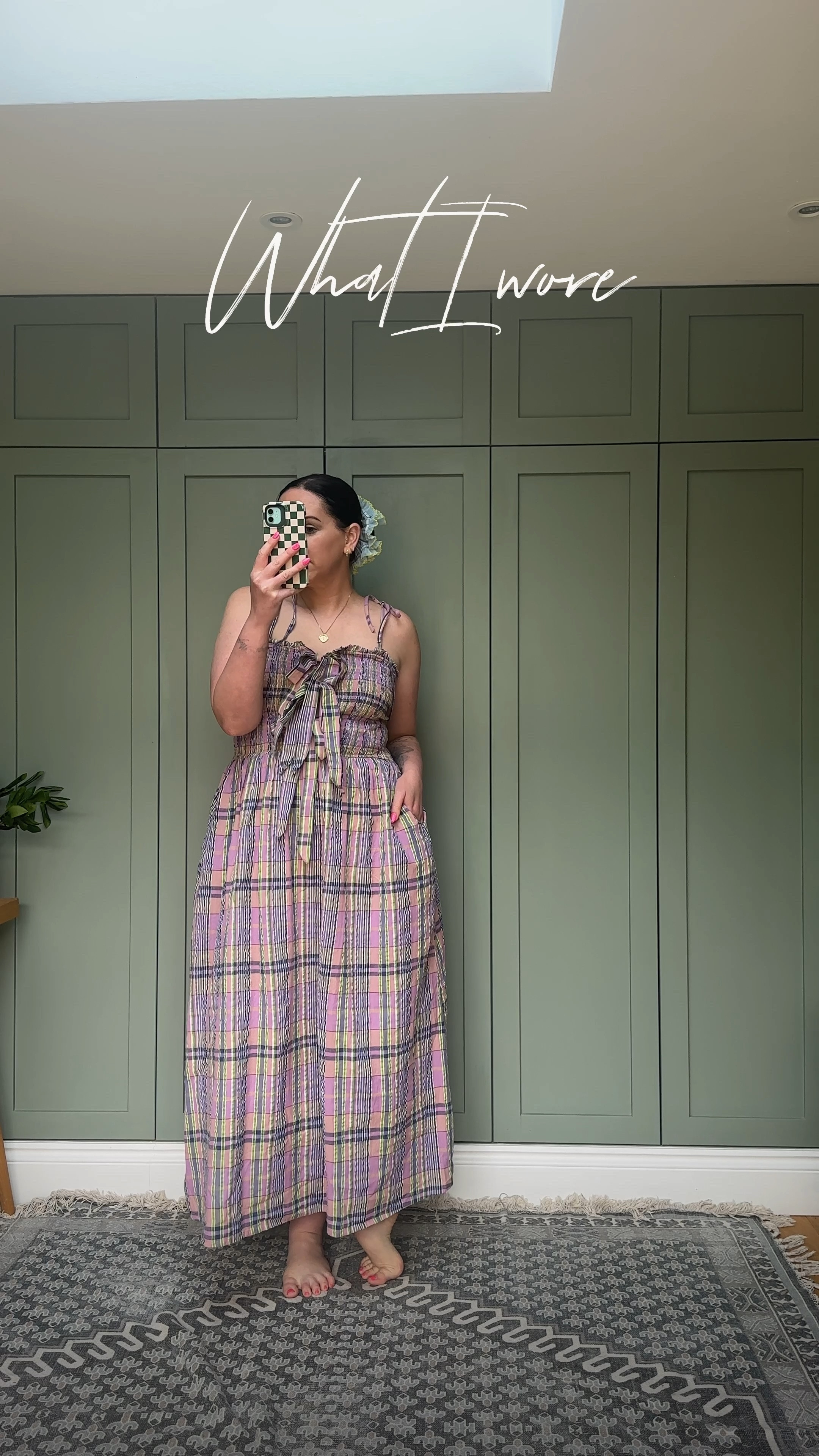 Sunshine vibes only! I'm feeling bright and cheerful in my new favorite gingham dress , complete with pockets because, let's be real, a girl can never have too many places to stash her essentials. 

This dress is giving me all the summer feels even if the sun did go in today. 

Who else is loving the gingham trend as much as I am? 

#LTKsummer #LTKeurope #LTKmidsize