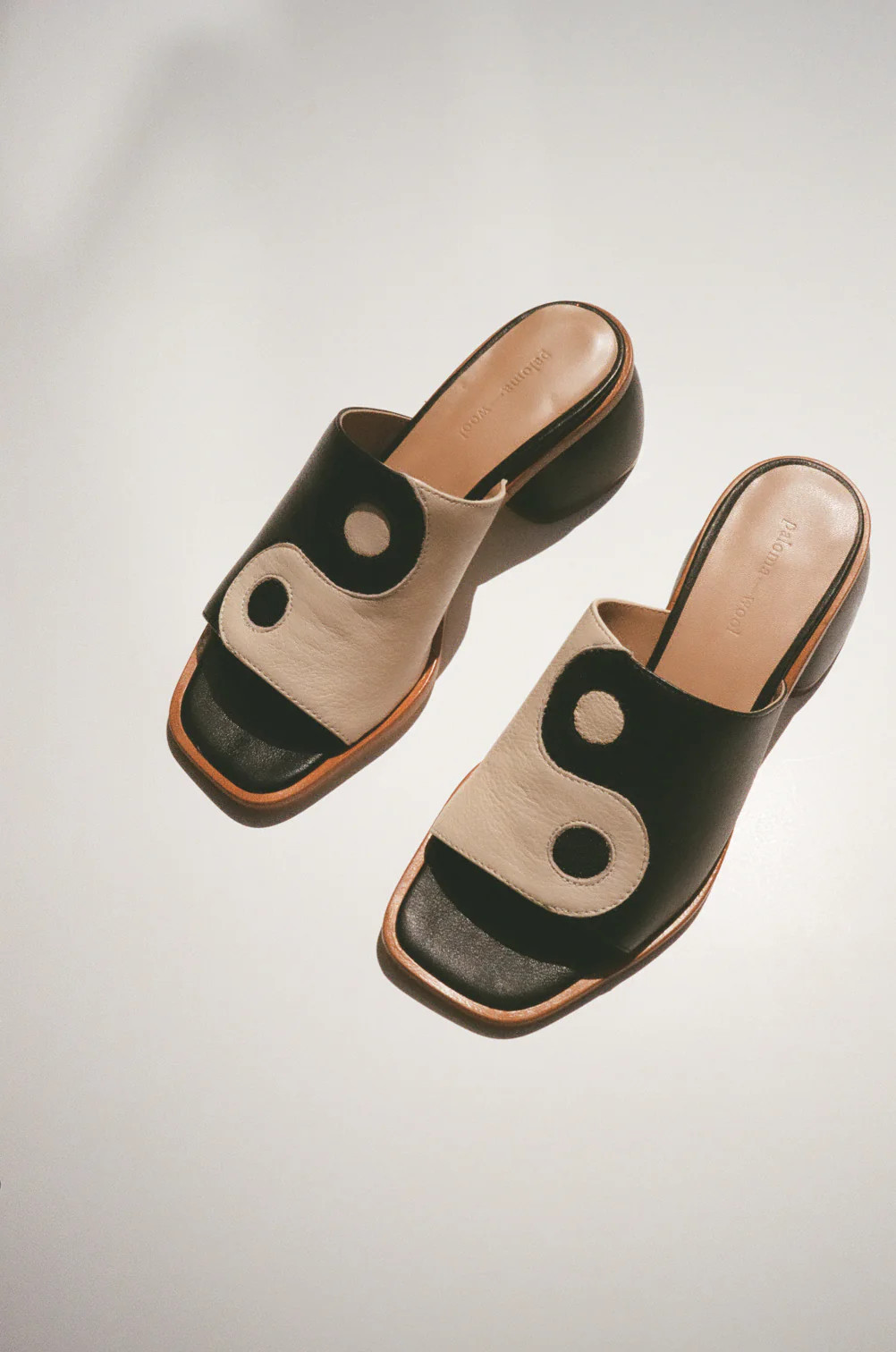 Balance Heel - Black/White | Lisa Says Gah