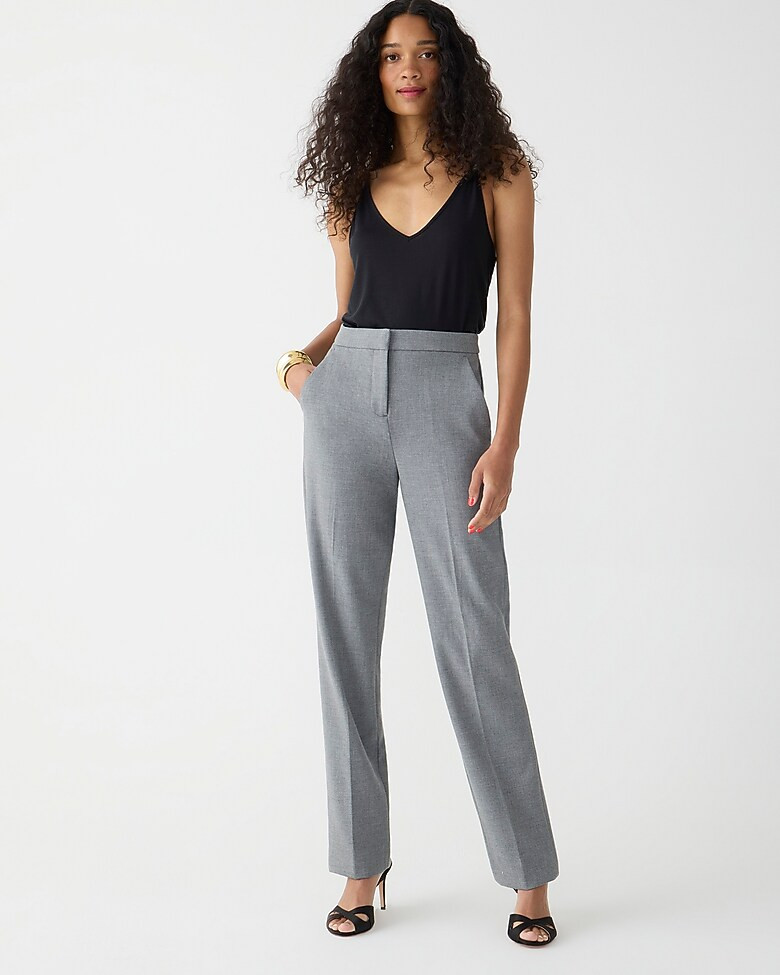 Kate straight-leg pant in four-season stretch | J. Crew US