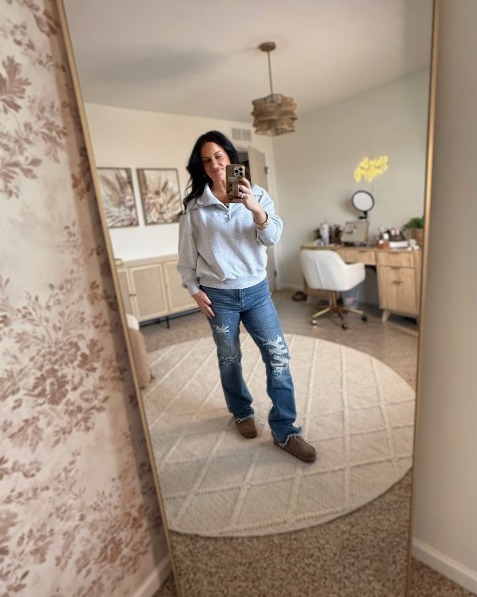 Outfit of the day❤️ I got a size Medium in the Shirt. Size 5 jeans.

#LTKMidsize #LTKootd #LTKgrwm