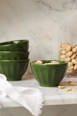 The Latte Stoneware Nut Bowls, Set of 4: Amelie Edition | Anthropologie (US)