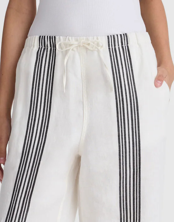 Tall Pull-On Pants in Linen Blend | Madewell