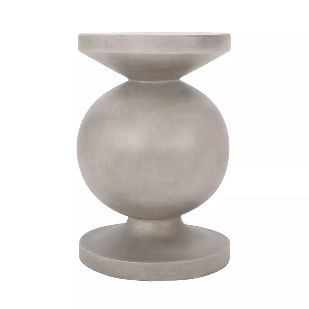 Cayce Outdoor Light Weight Concrete Round Side Table - Christopher Knight Home | Target