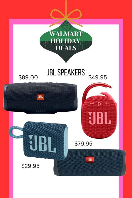 Our favorite JBL speakers are on sale at @walmart!! #WalmartPartner

#LTKSeasonal #LTKsalealert #LTKGiftGuide