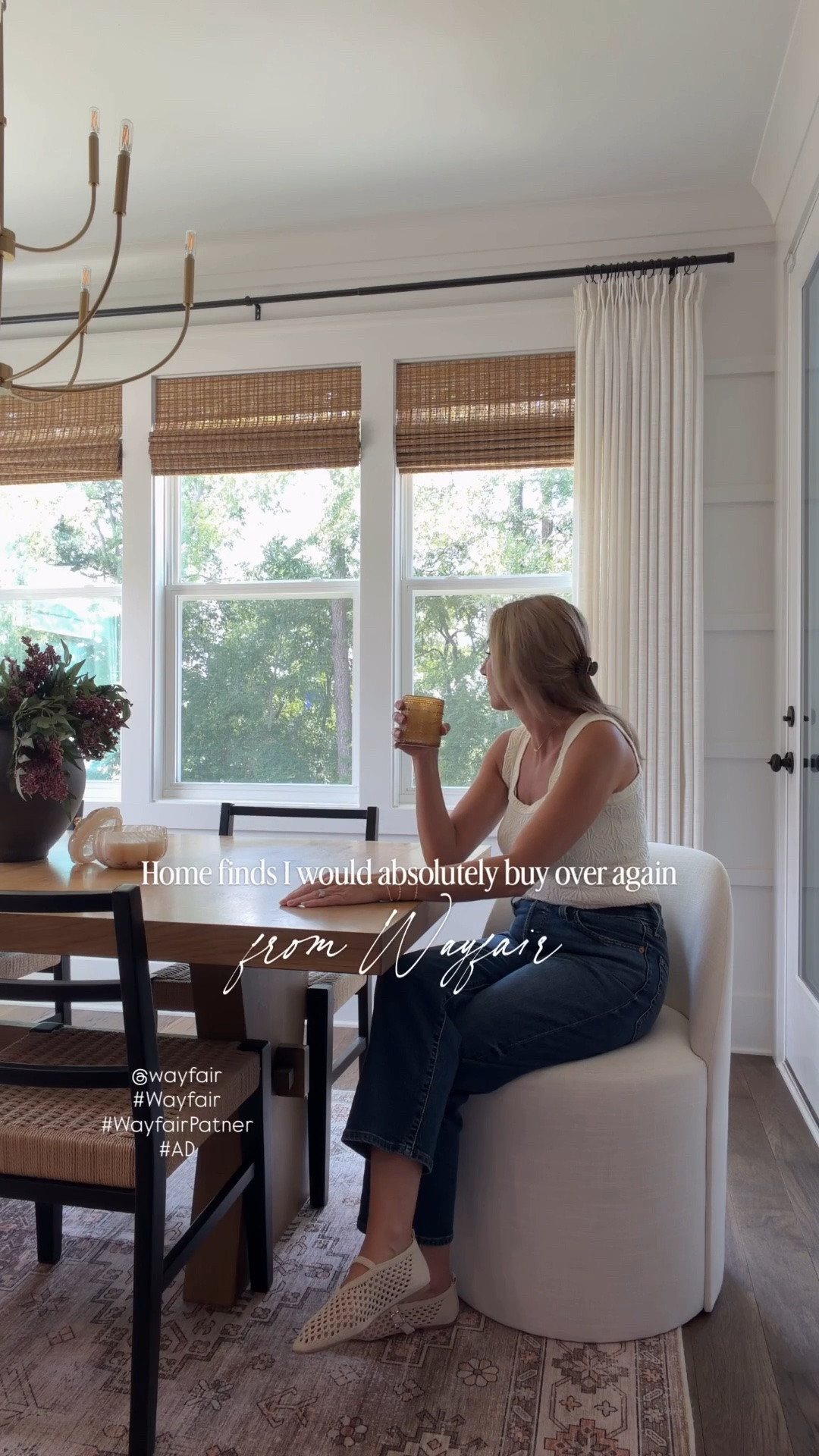 #AD Some of my most-loved pieces in our home all have one thing in common… they’re @Wayfair  finds!

From my favorite cloudpile Loloi Rugs, the arched cabinet in our kitchen, to my son’s new bunk bed, our outdoor fire pit, kitchen pendants + so many of the little details throughout our home, these are the pieces I’d choose all over again.

I’m always looking for that mix of cozy + elevated while still being attainable, and Wayfair has been one of my go-to places for finding pieces that give our home that collected, modern classic feel I love!

I linked all of my favorites from our home right here so you can shop them in one place! 

#WayfairPartner #Wayfair #HomeDecor #ModernClassic #CozyHome #AffordableHomeDecor

#LTKNYFW #LTKHome #LTKmomlife
