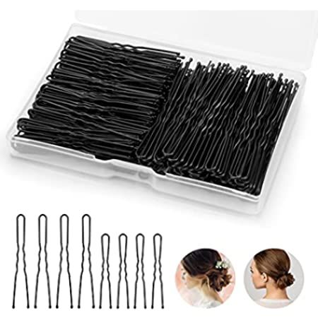 KANPRINCESS 100PCS 2Inches Hair Pins Kit Hair Clips Secure Hold Bobby Pins Hair Clips for Women Girl | Amazon (US)