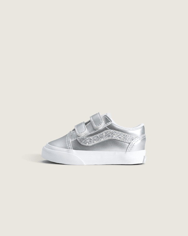 Vans Toddler Old Skool V Shoes (Dazzled Lunar Rock Grey) - 9.0 | VANS US