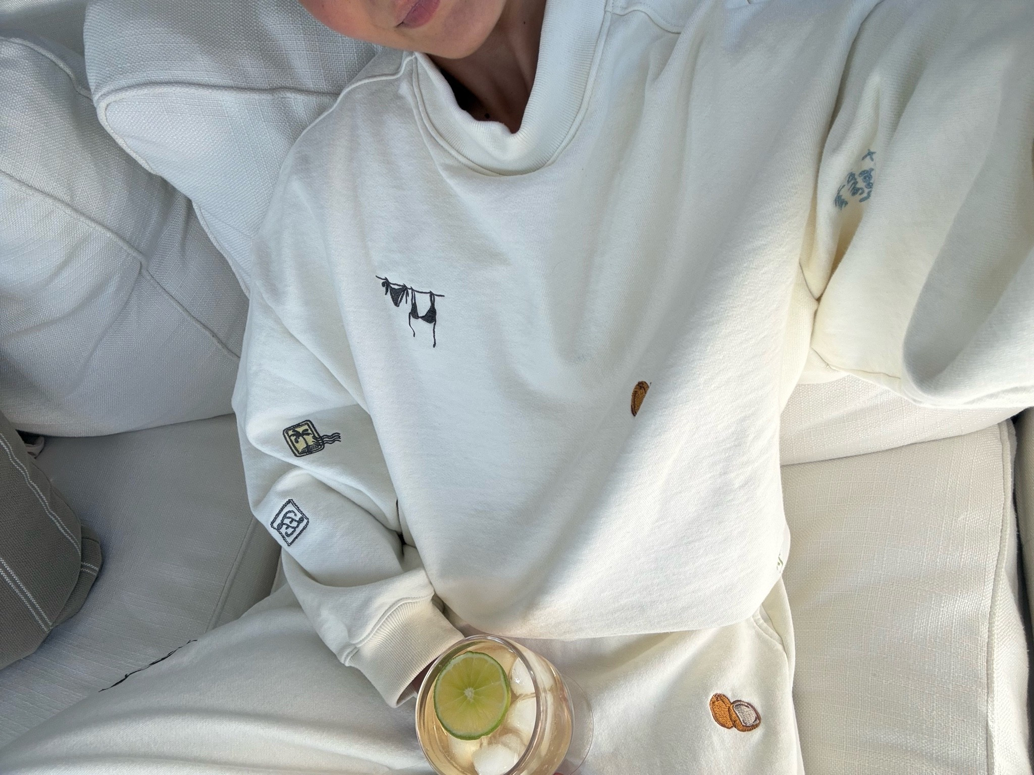wearing size XS in crew & S in joggers!